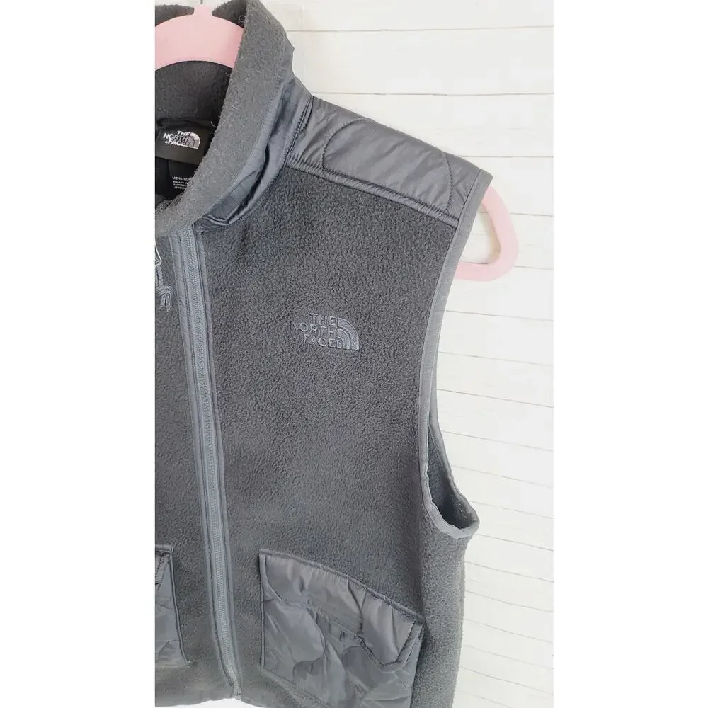 The North Face Men Royal Arch Vest in Black/Gray, sz Small